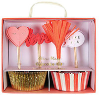 MeriMeri Valentine&#039;s Love Cupcake Kit